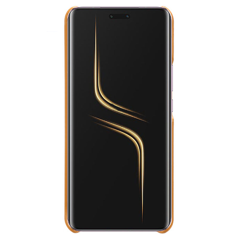 For Honor Magic6 Ultimate 5G Case Leather Coated PC Phone Cover Calf Texture For Honor Magic6 Ultimate 5G Case Leather Coated PC Phone Cover Calf Texture
